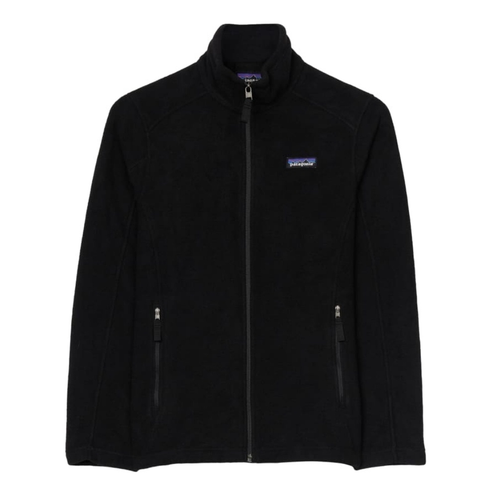 Patagonia Black Full Zip Fleece, Small